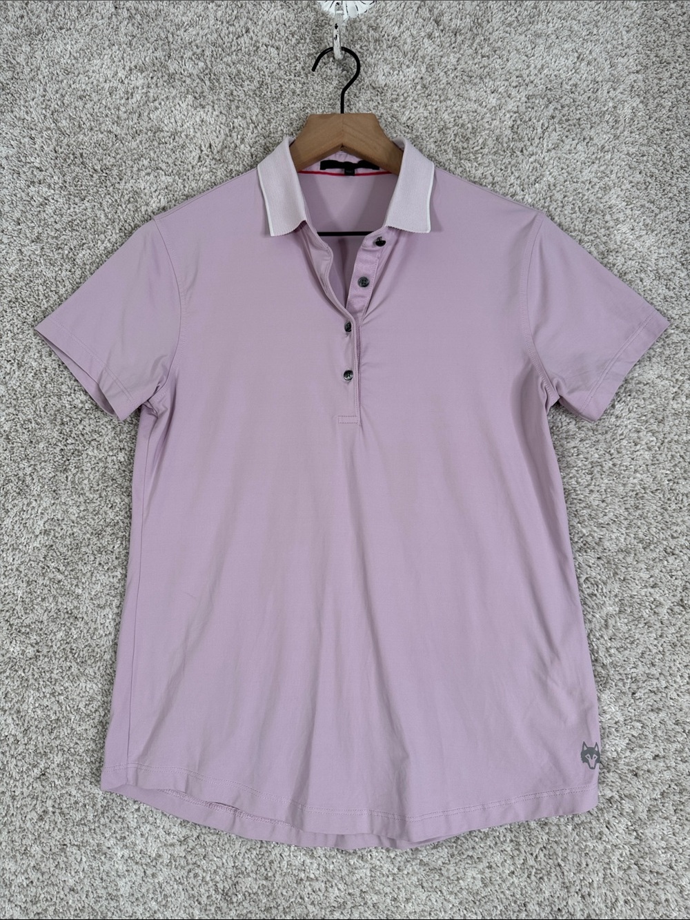 Greyson Women’s Medium Short-Sleeve Golf Polo Lavender